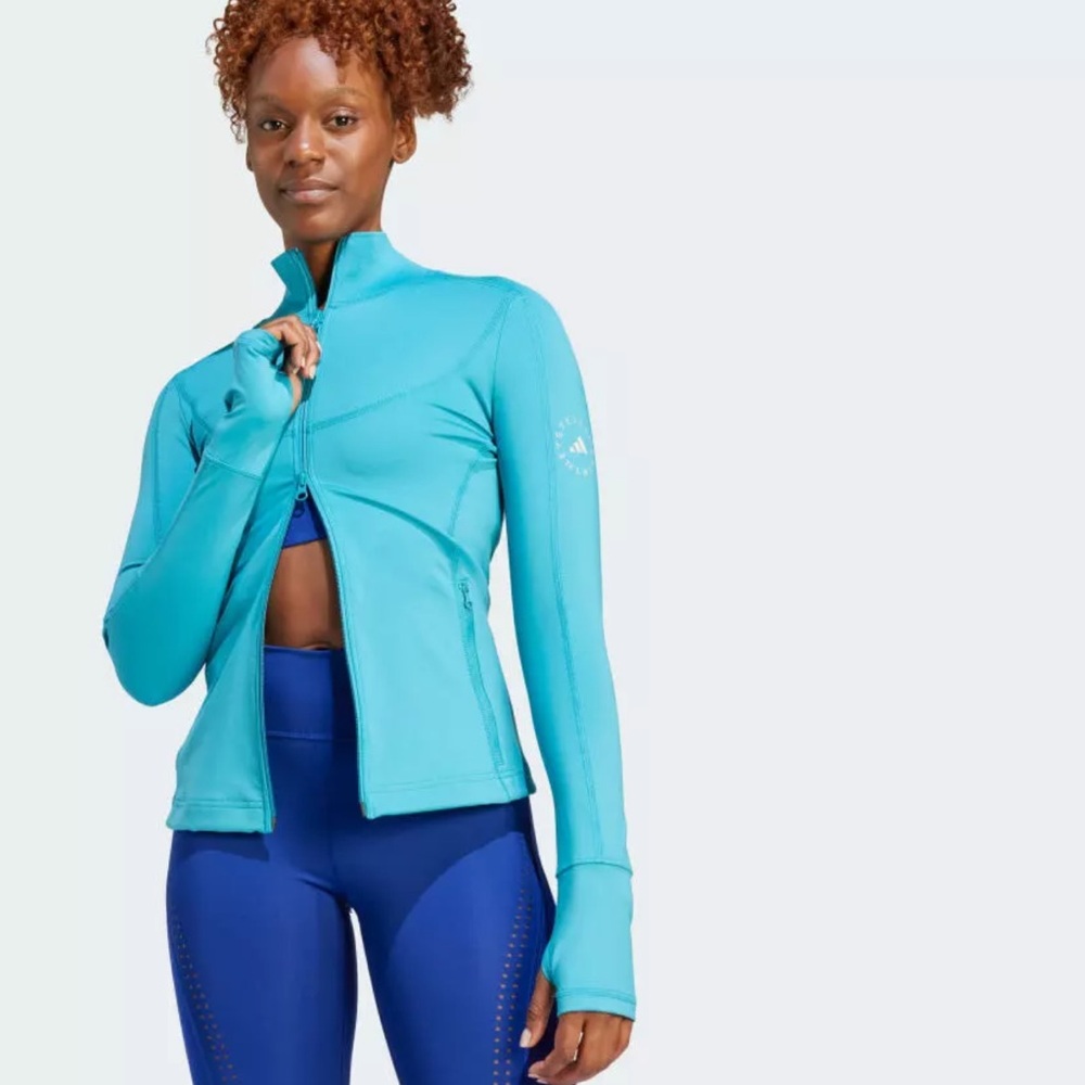 adidas women adidas by Stella McCartney TruePurpose Training Midlayer Jacket NWT